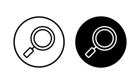 Search icon vector illustration. search magnifying glass sign and symbol 스톡 일러스트