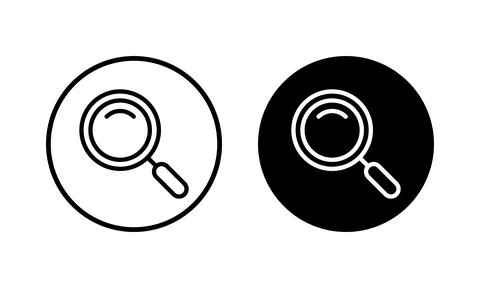 Search icon vector illustration. search magnifying glass sign and symbol 스톡 일러스트