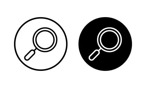 Search icon vector illustration. search magnifying glass sign and symbol 스톡 일러스트