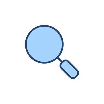 Search icon vector. search magnifying glass sign and symbol Illustrazione stock