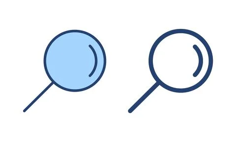 Search icon vector. search magnifying glass sign and symbol Stock Illustration
