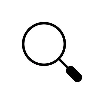 Search icon vector. search magnifying glass sign and symbol Stockillustratie