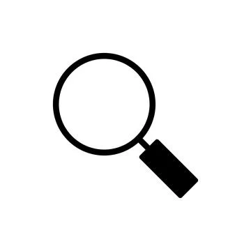 Search icon vector. search magnifying glass sign and symbol イラスト素材