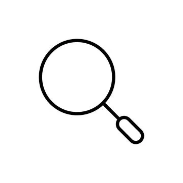 Search icon vector. search magnifying glass sign and symbol イラスト素材