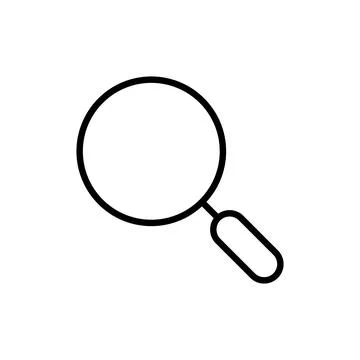 Search icon vector. search magnifying glass sign and symbol イラスト素材