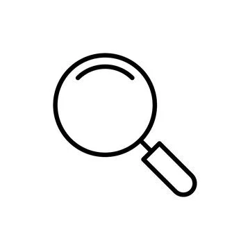 Search icon vector. search magnifying glass sign and symbol イラスト素材
