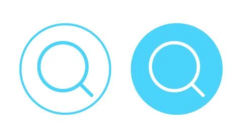 Search icon vector. search magnifying glass sign and symbol Illustrazione stock