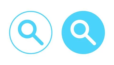 Search icon vector. search magnifying glass sign and symbol Illustrazione stock