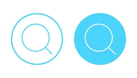 Search icon vector. search magnifying glass sign and symbol Illustrazione stock