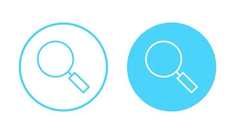Search icon vector. search magnifying glass sign and symbol Stockillustratie