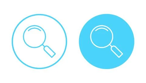 Search icon vector. search magnifying glass sign and symbol 스톡 일러스트