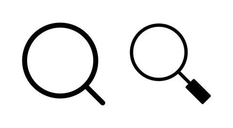 Search icon vector. search magnifying glass sign and symbol 스톡 일러스트