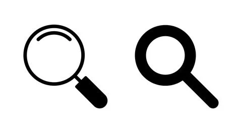 Search icon vector. search magnifying glass sign and symbol 스톡 일러스트