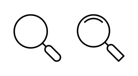 Search icon vector. search magnifying glass sign and symbol 스톡 일러스트