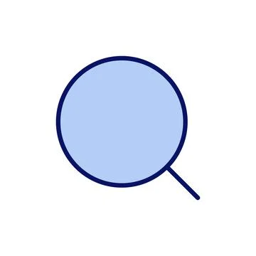 Search icon vector. search magnifying glass sign and symbol Stockillustratie