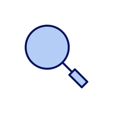 Search icon vector. search magnifying glass sign and symbol Stockillustratie