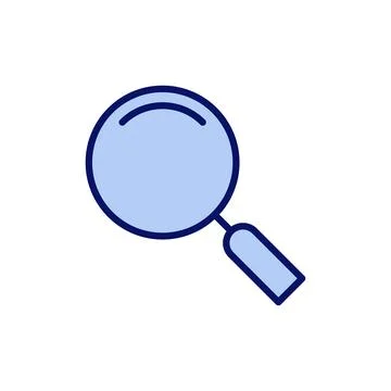 Search icon vector. search magnifying glass sign and symbol Stockillustratie