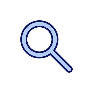 Search icon vector. search magnifying glass sign and symbol Stock Illustration