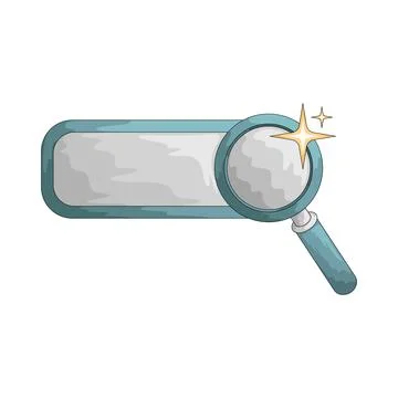 Search illustration Stock Illustration