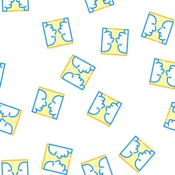 Search for images vector seamless pattern 스톡 일러스트