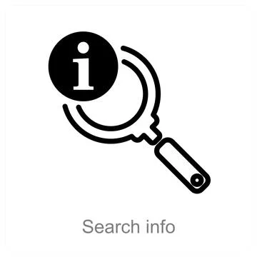 Search info Stock Illustration