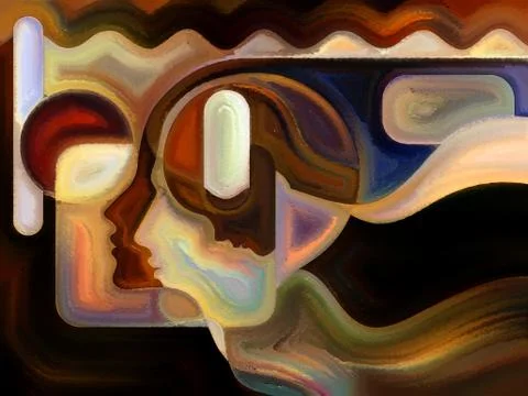 In Search of Inner Paint Stockillustratie