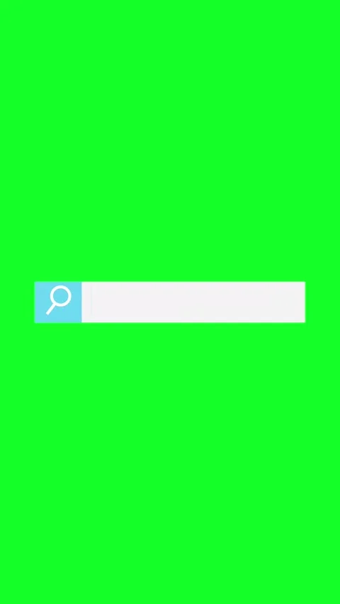 Search Items UI Menu Animation On Green Screen Stock Footage 346565178