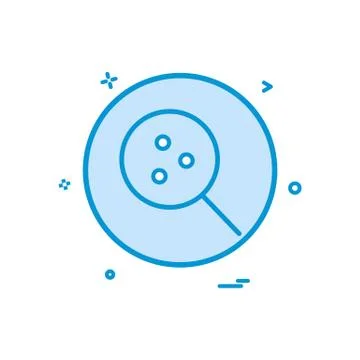 Search lab basic icon vector design Stock Illustration
