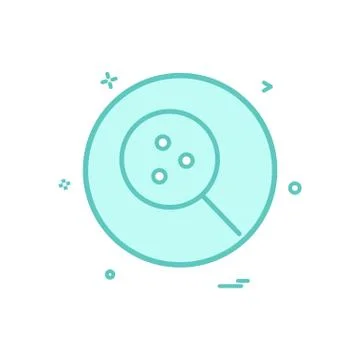 Search lab basic icon vector design イラスト素材