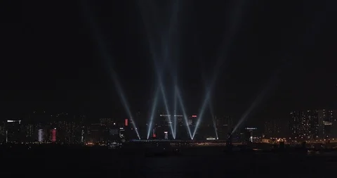 Search Lights Reflectors Video stock 119033624