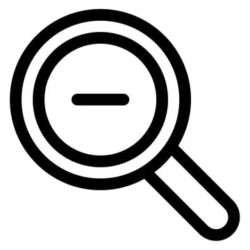 Search line icon vector illustration isolated on white background 스톡 일러스트