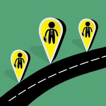 Search location Stock Illustration