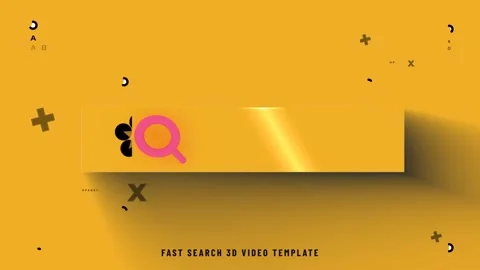 Search Logo Reveal 3d Stock After Effects