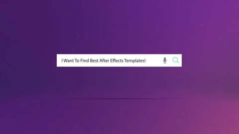 Search Logo Reveal 스톡 After Effects