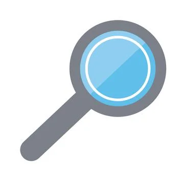Search lupe icon Stock Illustration