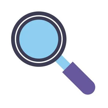 Search lupe icon Stock Illustration