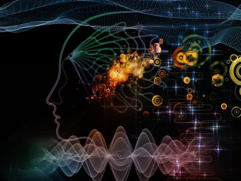 In Search of Machine Consciousness Stock Illustration