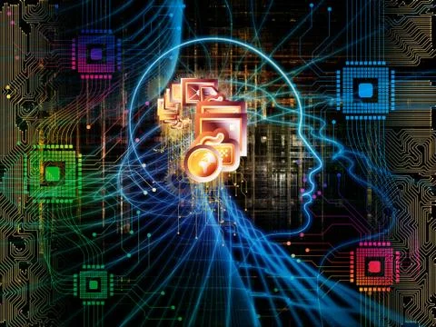 In Search of Machine Consciousness Stockillustratie