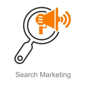 Search Marketing Stock Illustration