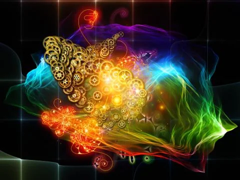 In Search of Math Visualization 스톡 일러스트