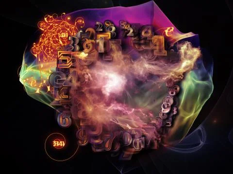 In Search of Math Visualization 스톡 일러스트