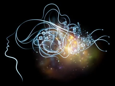 In Search of Mind Stockillustratie