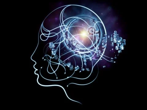 In Search of Mind Stockillustratie