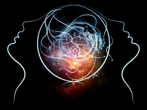 In Search of Mind Stockillustratie