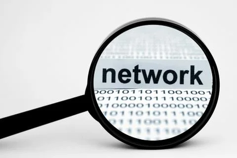 Search for network Stock Illustration