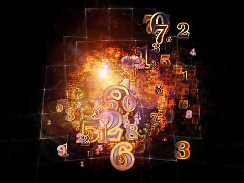 In Search of Numbers イラスト素材