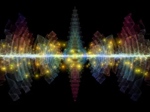 In Search of Oscillation Stock Illustration
