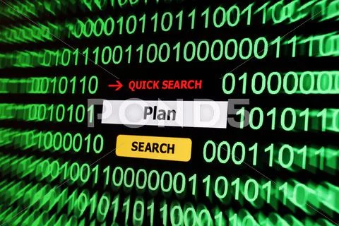 Search for plan Stock Illustration