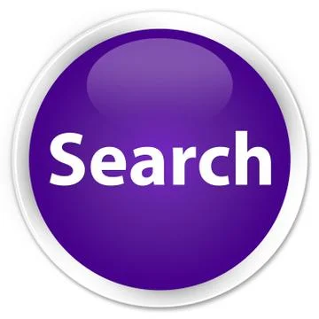 Search premium purple round button Stock Illustration