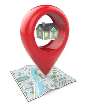 Search for Property. Stock Illustration